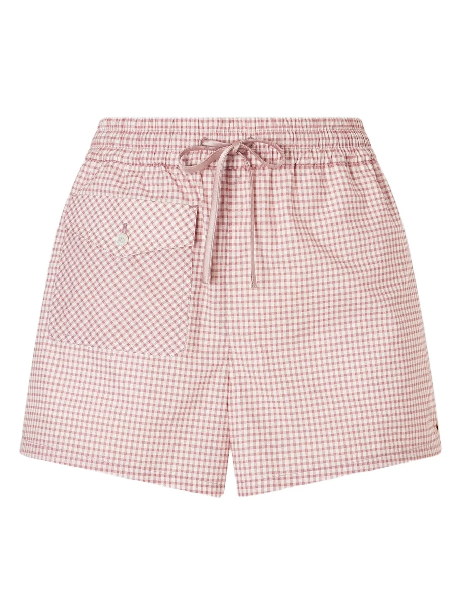 Checked Cotton-poplin Shorts Checked Cotton-poplin Shorts