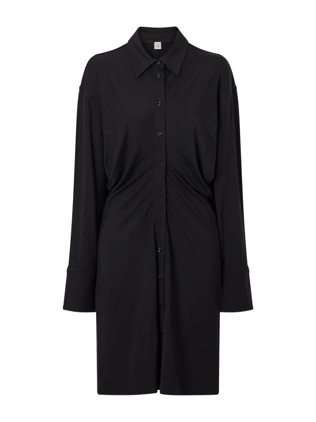 Slouch Draped Jersey Midi Dress Slouch Draped Jersey Midi Dress
