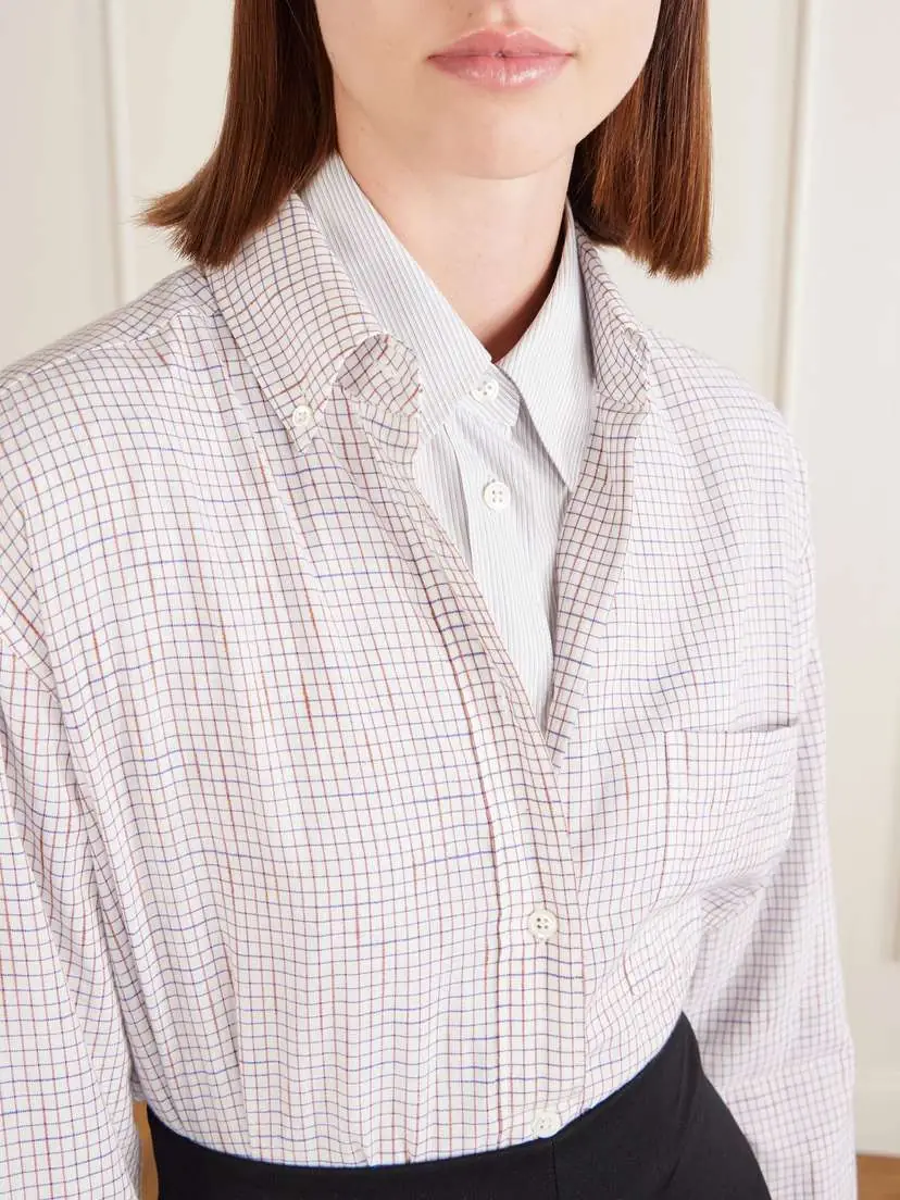 The Row Gavina Striped Cotton-poplin Shirt | Thumbnail 5
