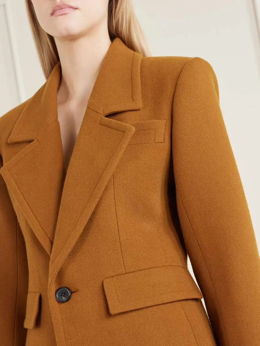 Saint Laurent Brushed Wool Blazer | Thumbnail 5 Saint Laurent Brushed Wool Blazer | Thumbnail 5