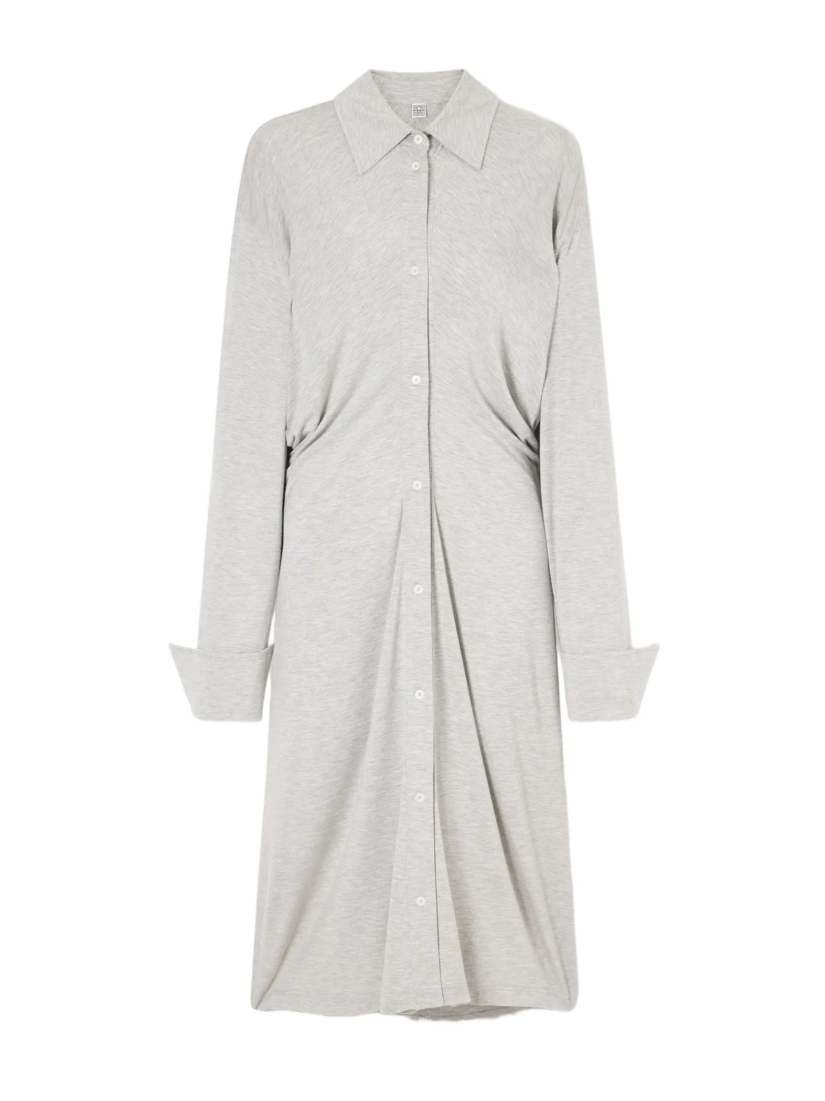 Slouch Draped Jersey Midi Dress Slouch Draped Jersey Midi Dress