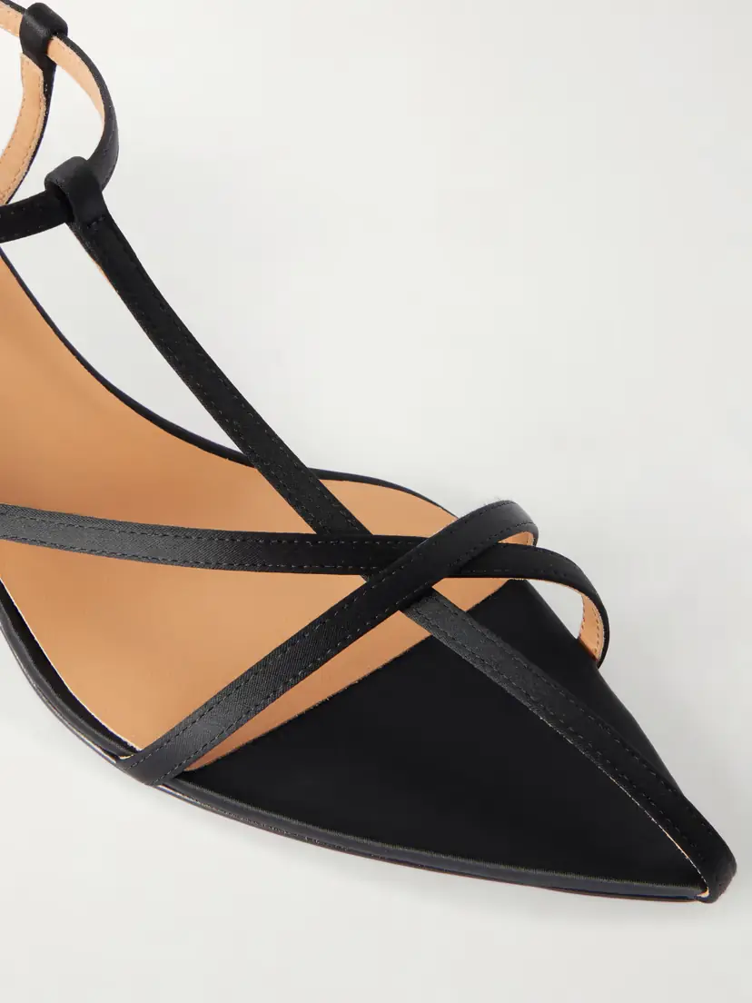 Jil Sander Cage Satin Sandals | Thumbnail 5 Jil Sander Cage Satin Sandals | Thumbnail 5