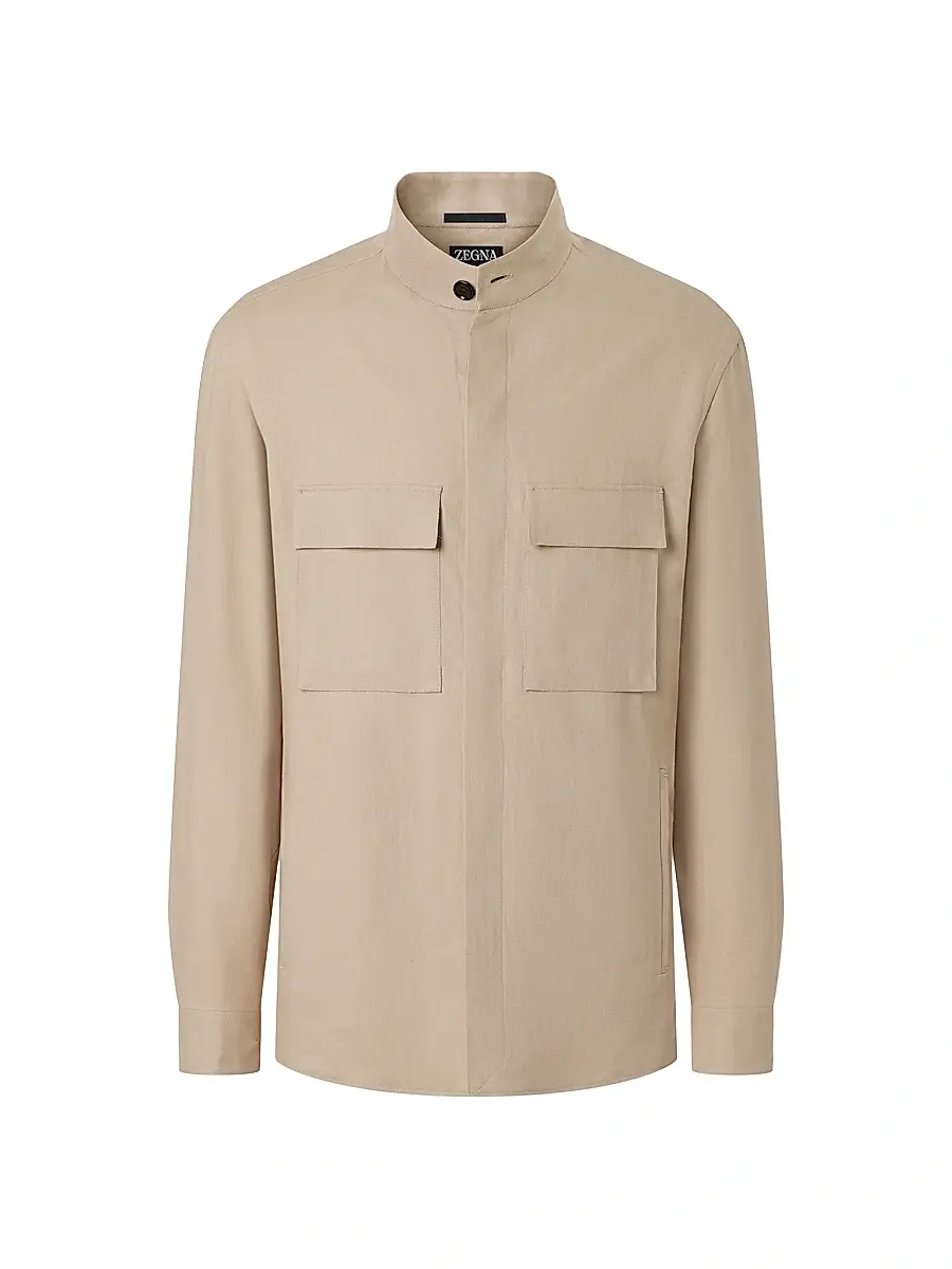 Men's Oasi Lino Overshirt Men's Oasi Lino Overshirt