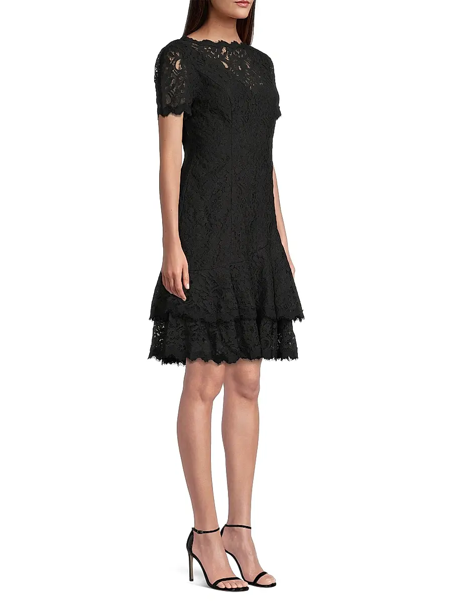 Shani Women's Floral Lace Dress | Thumbnail 4 Shani Women's Floral Lace Dress | Thumbnail 4
