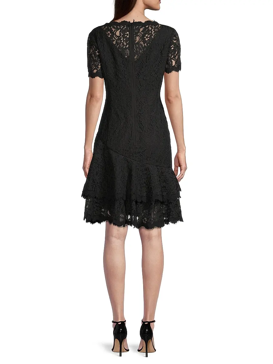 Shani Women's Floral Lace Dress | Thumbnail 5 Shani Women's Floral Lace Dress | Thumbnail 5