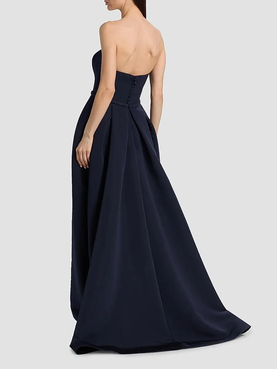 Amsale Women's Strapless Gown | Thumbnail 5 Amsale Women's Strapless Gown | Thumbnail 5