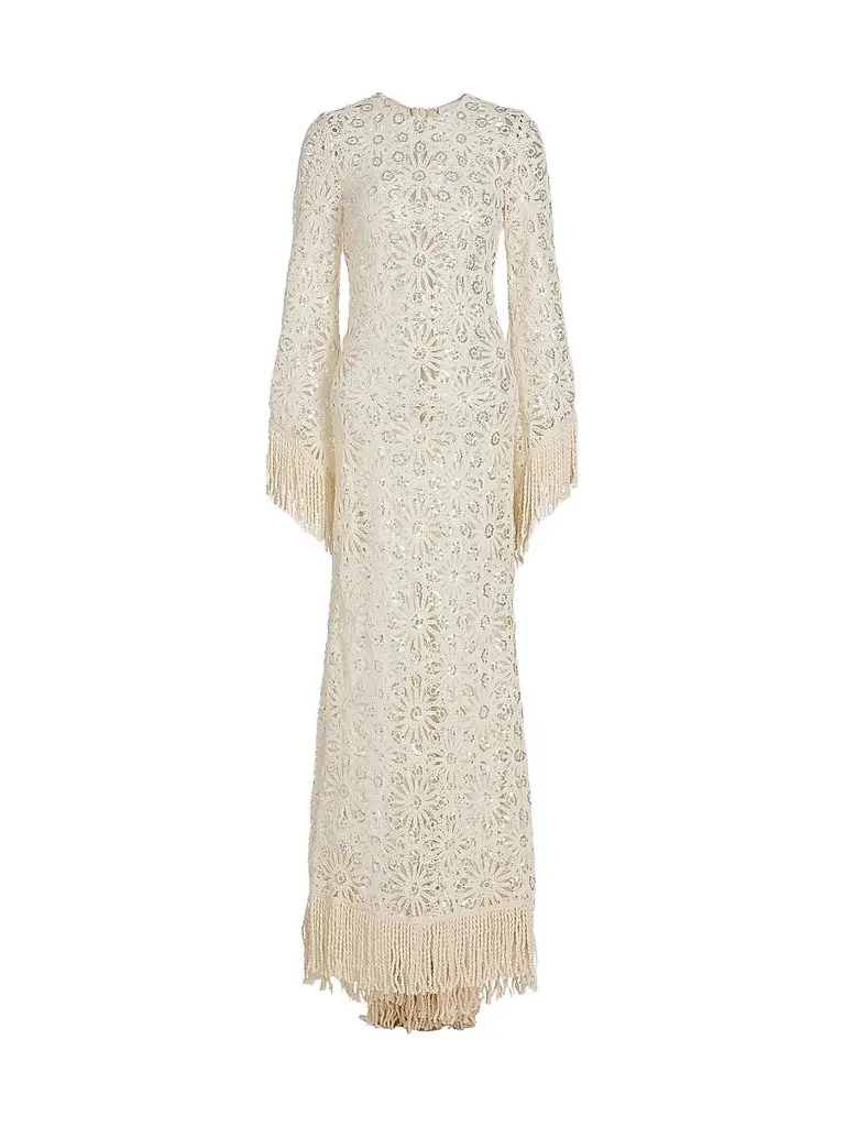 Bronx and Banco Women's Mia Crocheted Maxi Dress - | Image 1 Bronx and Banco Women's Mia Crocheted Maxi Dress - | Image 1