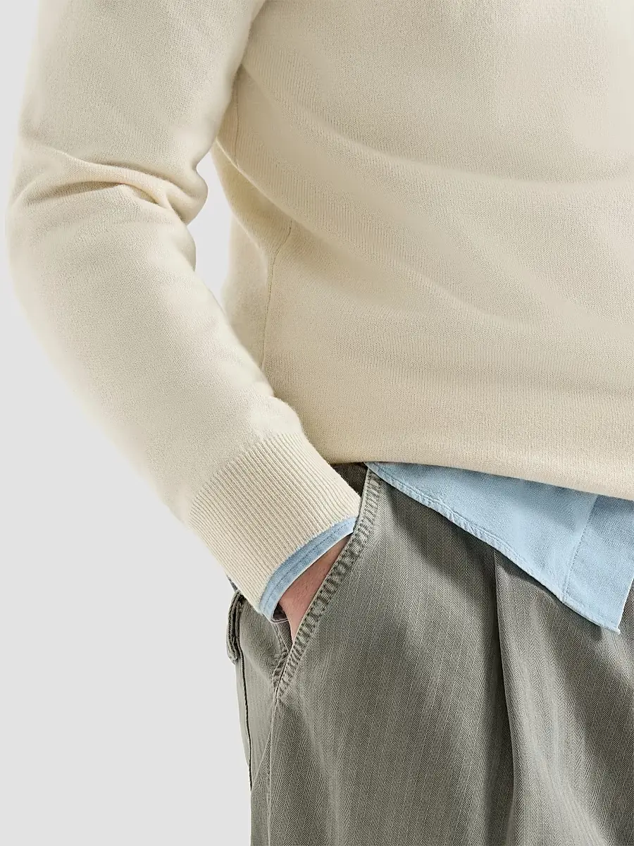 Brunello Cucinelli Men's Cashmere Turtleneck Sweater | Thumbnail 5 Brunello Cucinelli Men's Cashmere Turtleneck Sweater | Thumbnail 5