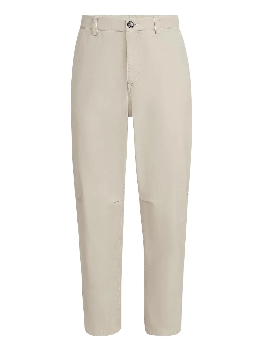 Men's Garment-Dyed Trousers in Peached Cotton Gabardine Men's Garment-Dyed Trousers in Peached Cotton Gabardine