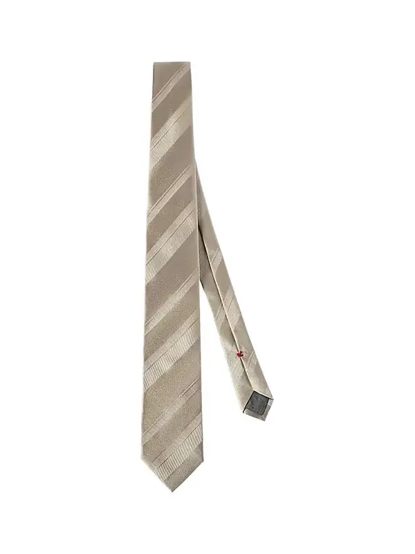 Men's Striped Silk Tie