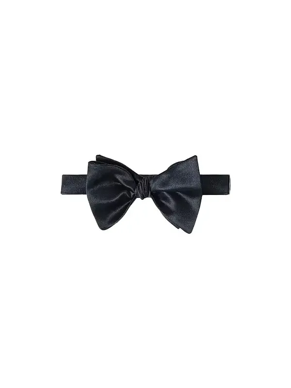 Men's Cotton and Silk Satin Bow Tie
