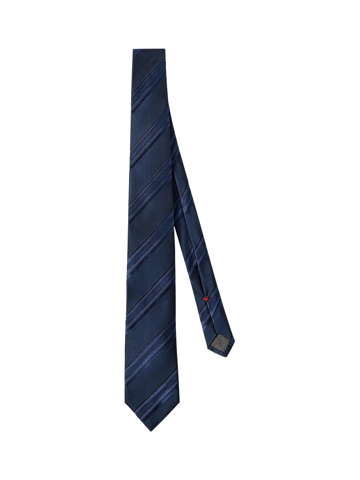 Men's Textured Striped Silk Tie Men's Textured Striped Silk Tie