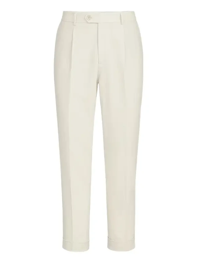 Men's Sea Island Cotton Narrow Wale Corduroy Trousers Men's Sea Island Cotton Narrow Wale Corduroy Trousers