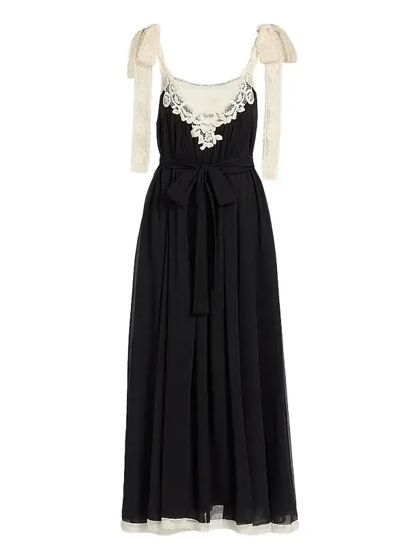 Women's Roselight Cotton-Silk Slip Maxi Dress