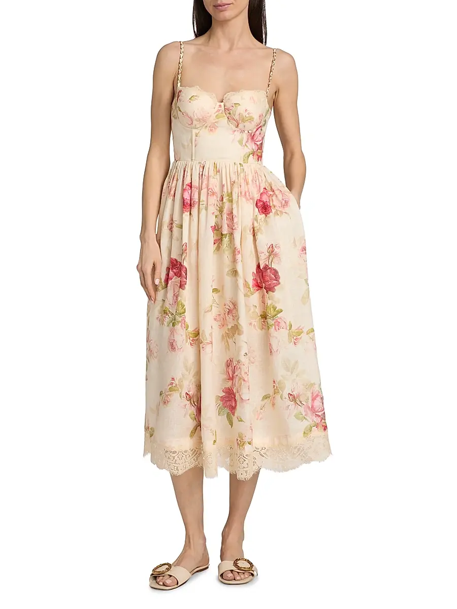 Zimmermann Women's Roselight Picnic Maxi Dress | Thumbnail 3 Zimmermann Women's Roselight Picnic Maxi Dress | Thumbnail 3