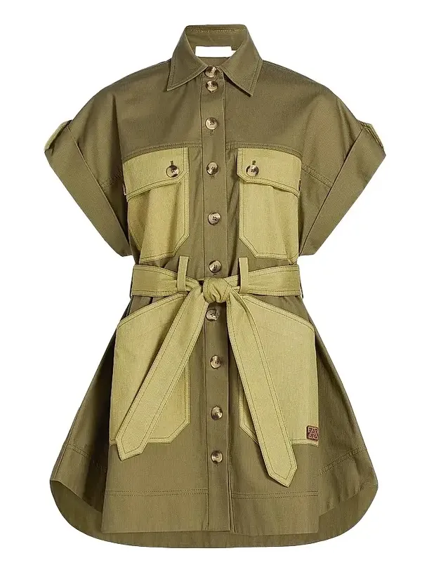 Women's Solstice Utility Cotton Mini Dress