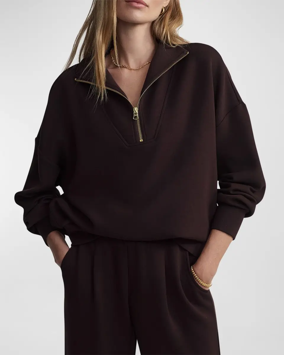 Varley Hawley Half-Zip Sweatshirt | Thumbnail 3 Varley Hawley Half-Zip Sweatshirt | Thumbnail 3