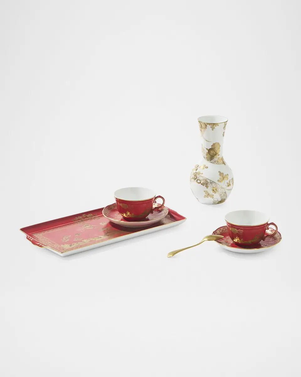 GINORI 1735 Oriente Italiano Aurum Tulipano Vase, 8" | Thumbnail 2 GINORI 1735 Oriente Italiano Aurum Tulipano Vase, 8" | Thumbnail 2