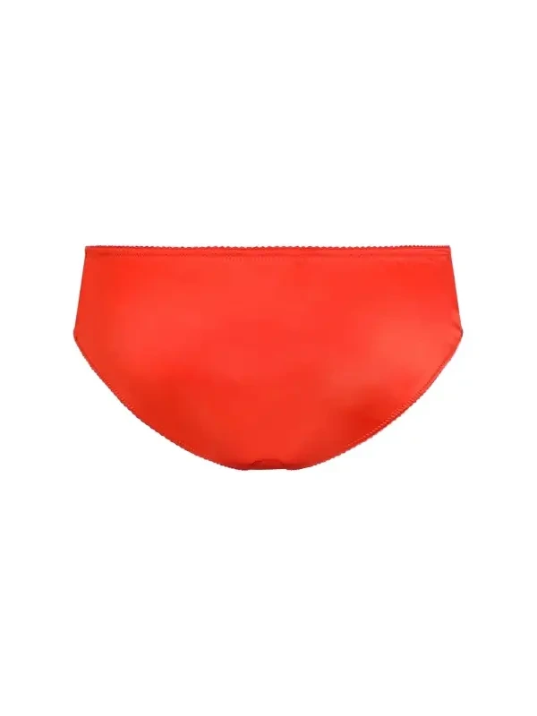 Low-Rise Satin Hipster Briefs