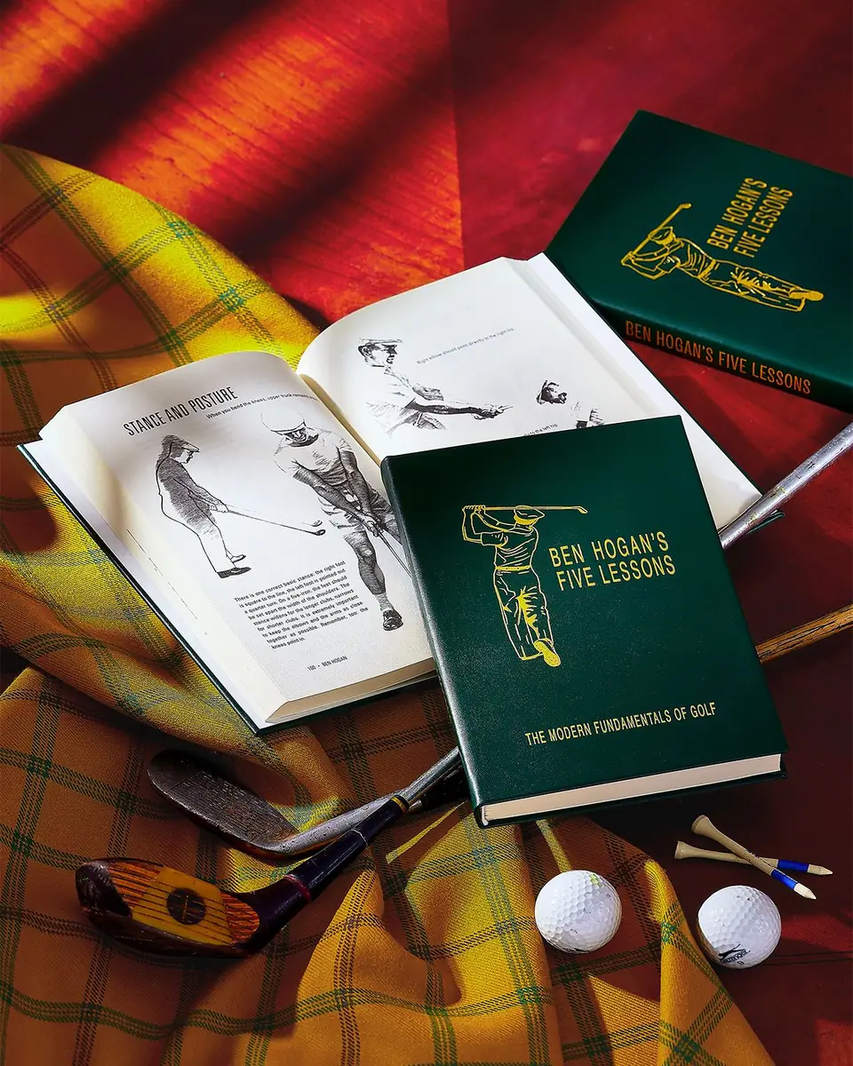 Graphic Image "Ben Hogan's Five Lessons: The Modern Fundamentals of Golf (Definitive Edition)" Leather-Bound Book | Thumbnail 6 Graphic Image "Ben Hogan's Five Lessons: The Modern Fundamentals of Golf (Definitive Edition)" Leather-Bound Book | Thumbnail 6