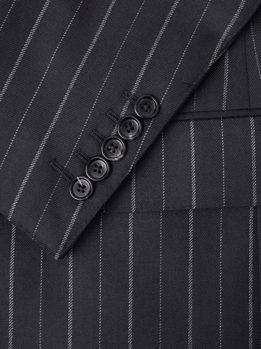 Tom Ford Atticus Slim-Fit Double-Breasted Striped Wool-Twill Suit Jacket - Men | Thumbnail 5 Tom Ford Atticus Slim-Fit Double-Breasted Striped Wool-Twill Suit Jacket - Men | Thumbnail 5