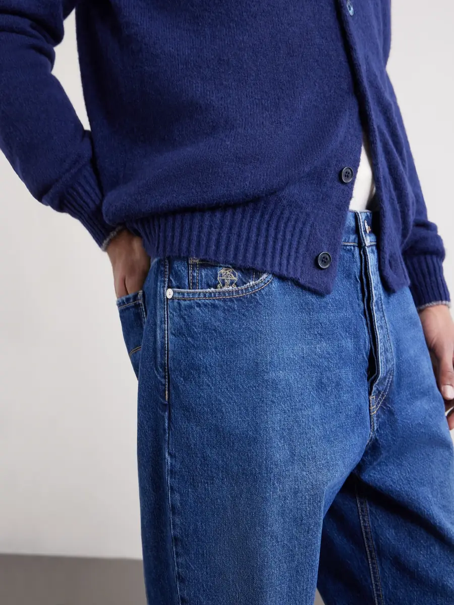 Brunello Cucinelli Straight-Leg Jeans - Men | Thumbnail 5 Brunello Cucinelli Straight-Leg Jeans - Men | Thumbnail 5