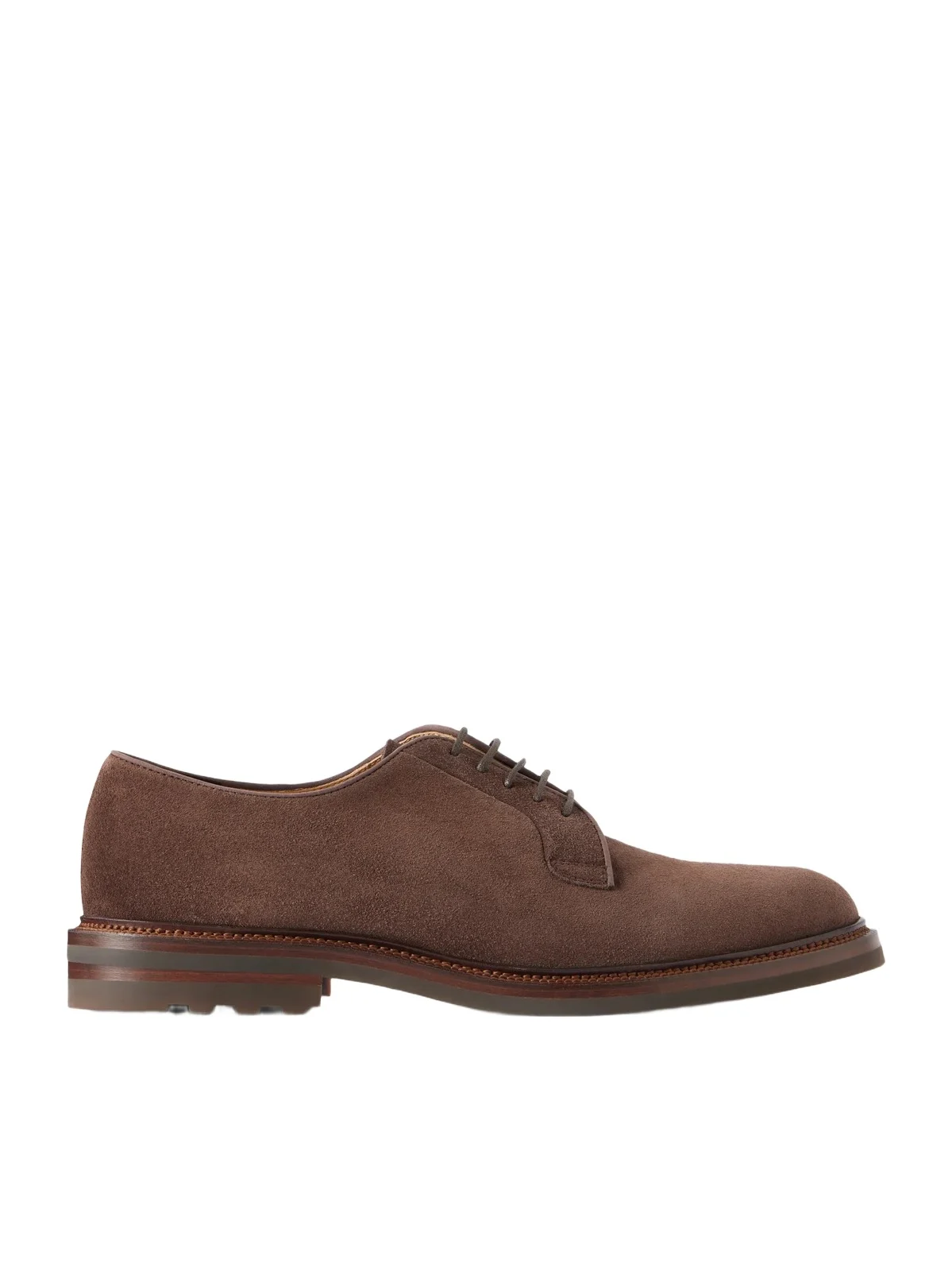 Suede Derby Shoes - Men