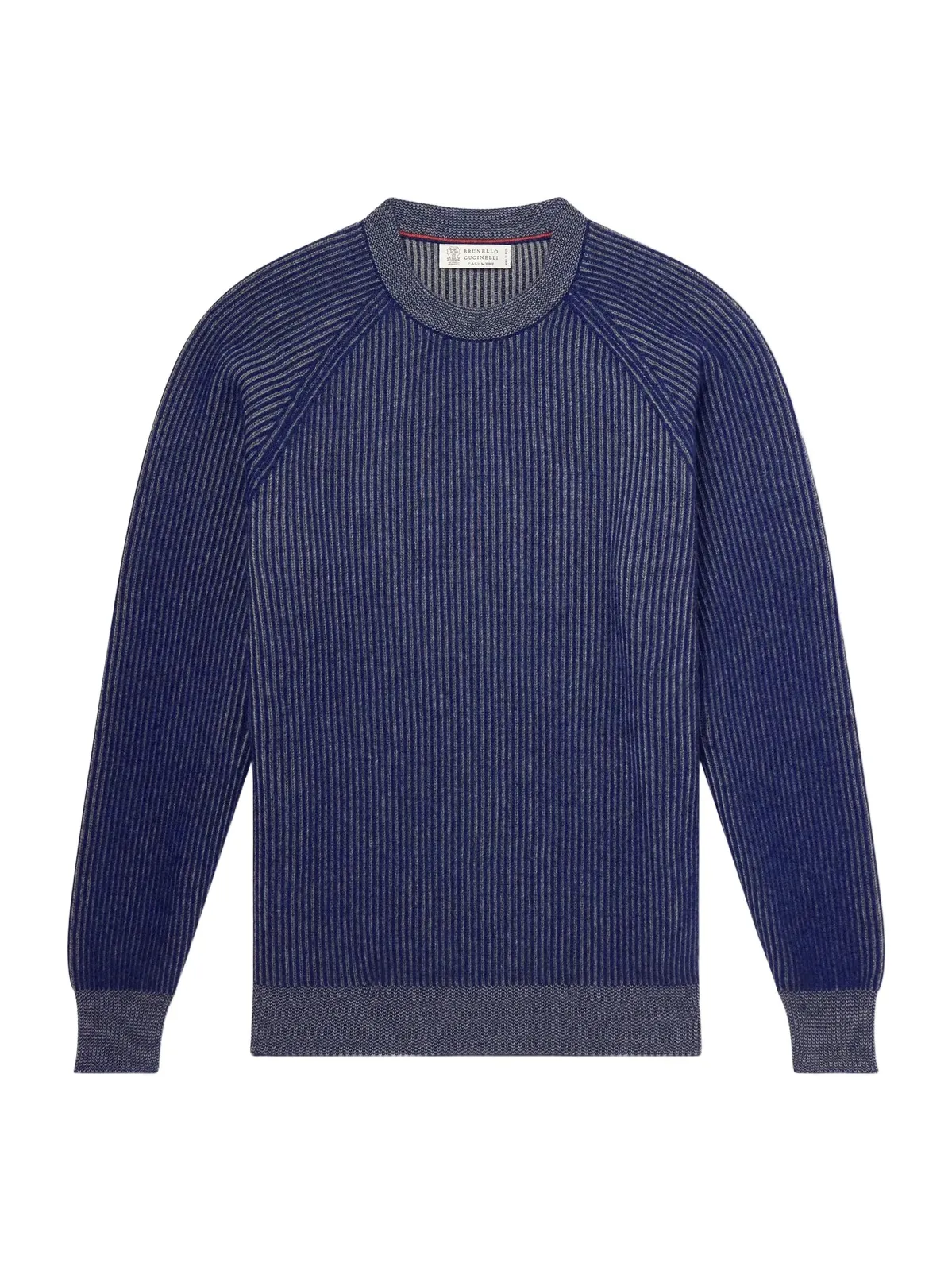 Ribbed Cashmere Sweater - Men