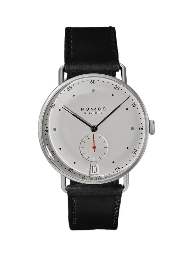 Metro 38 Date Hand-Wound Stainless Steel Watch, Ref.1102 - Men