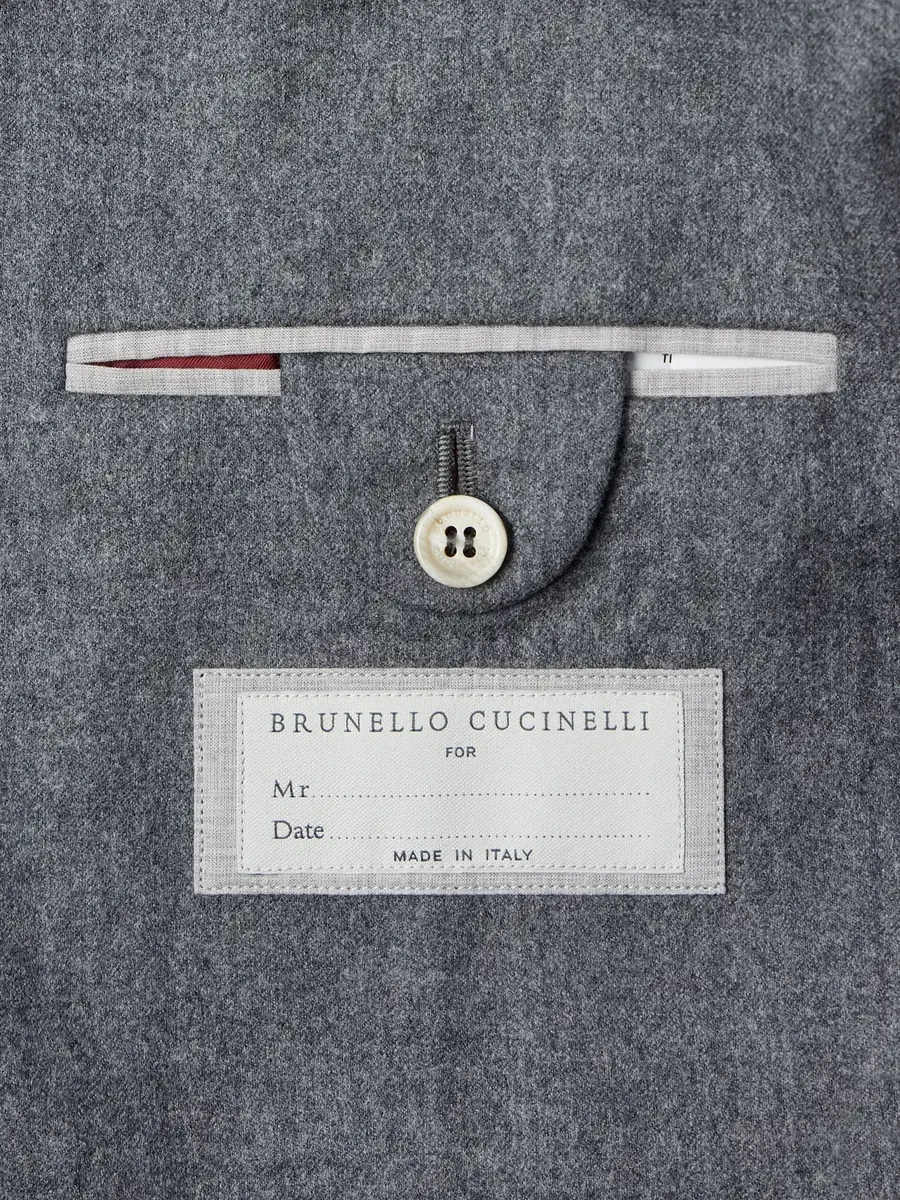 Brunello Cucinelli Virgin Wool Suit Jacket - Men | Thumbnail 3 Brunello Cucinelli Virgin Wool Suit Jacket - Men | Thumbnail 3