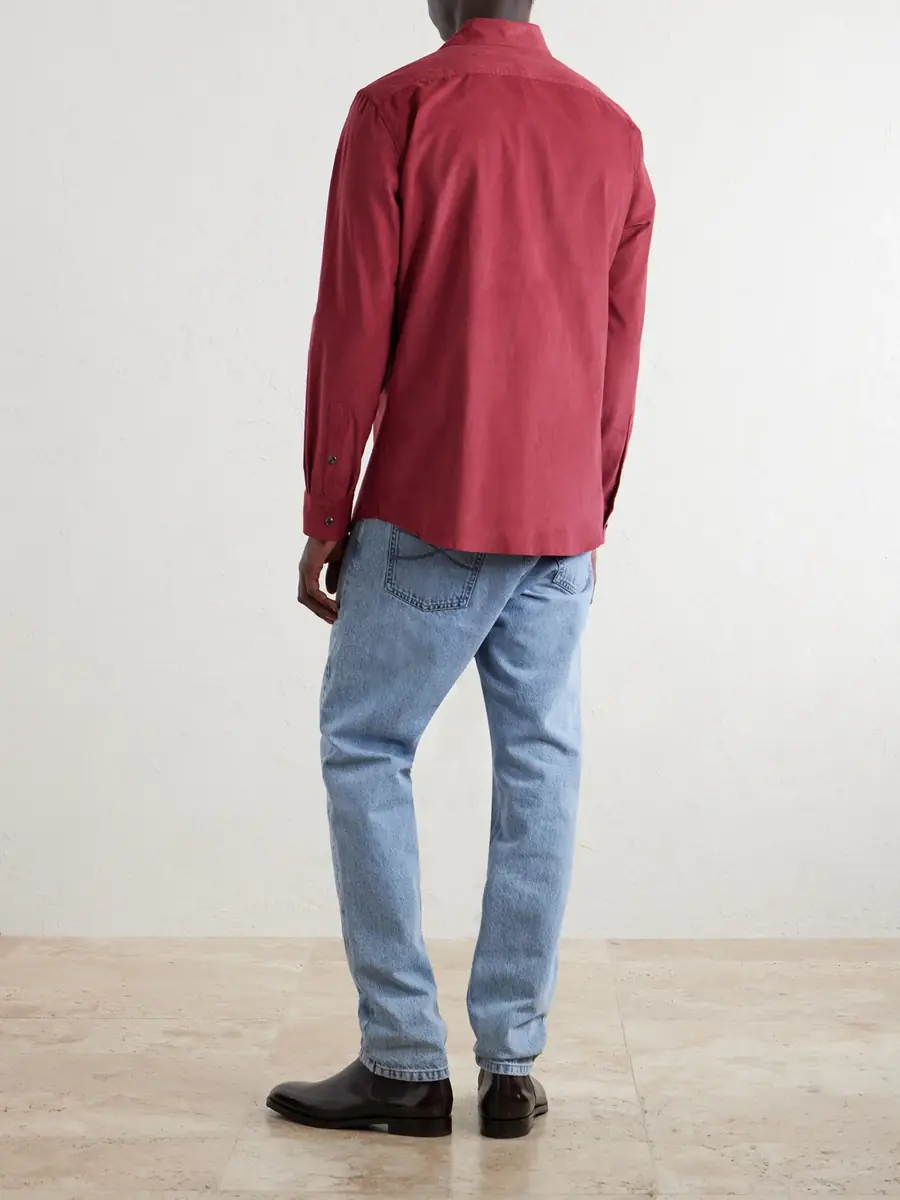 Caruso Cotton-Corduroy Shirt - Men | Thumbnail 4 Caruso Cotton-Corduroy Shirt - Men | Thumbnail 4