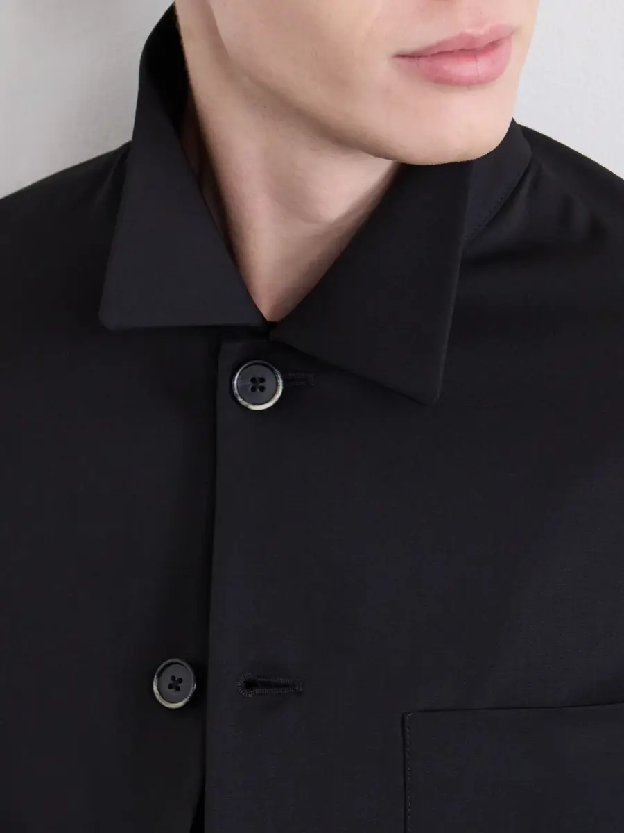 Barena Wool-Blend Gabardine Overshirt - Men | Thumbnail 6 Barena Wool-Blend Gabardine Overshirt - Men | Thumbnail 6