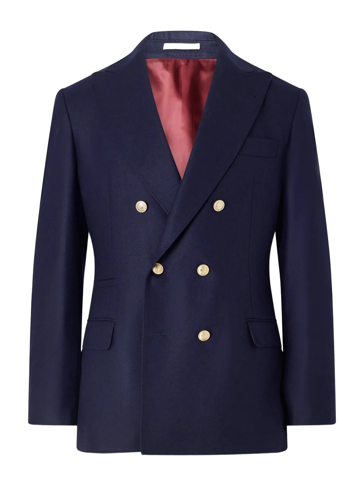 Double-Breasted Wool Blazer - Men