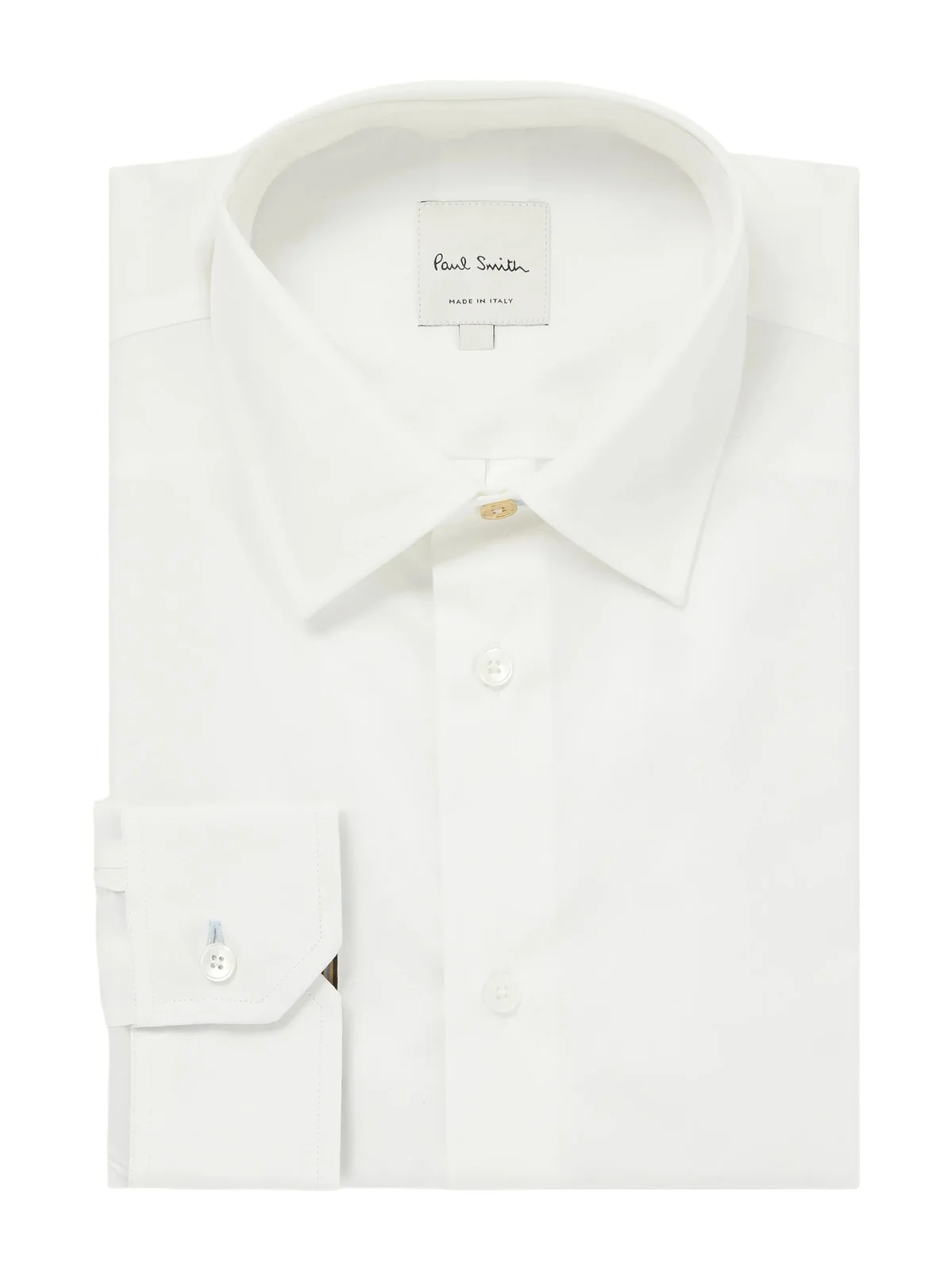 Classic-Collar Cotton-Poplin Shirt - Men