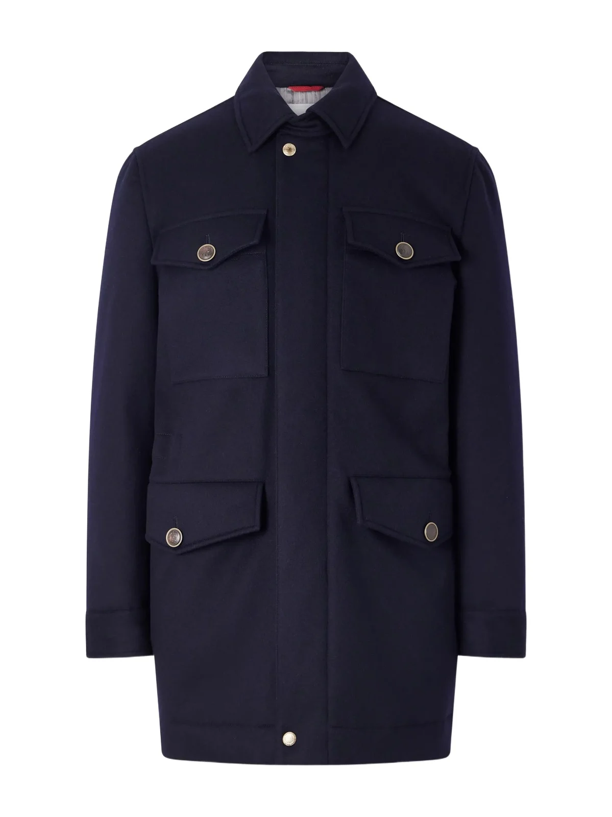 Padded Cashmere Jacket - Men Padded Cashmere Jacket - Men