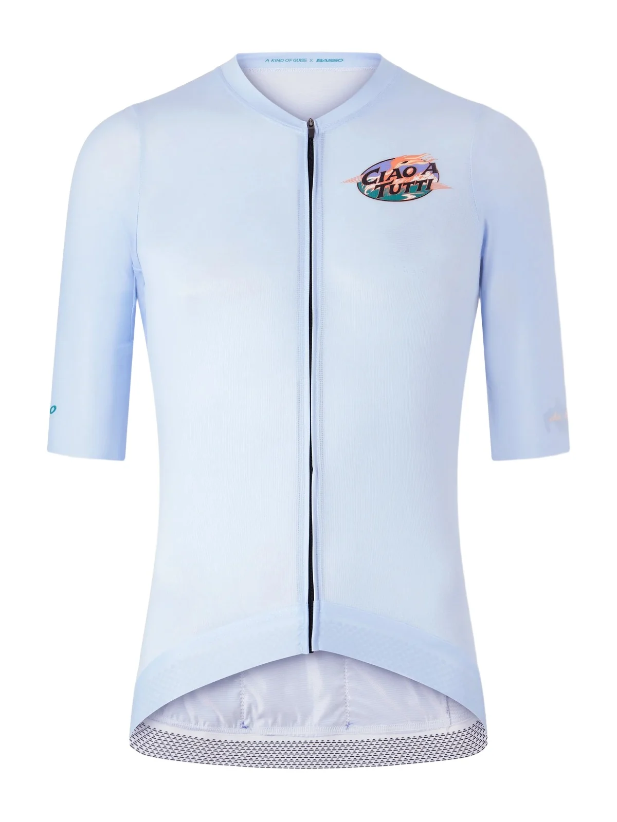 Basso Giro Alpino Logo-Print Mesh Cycling Jersey - Men