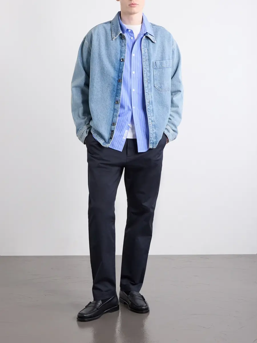 Barena Straight-Leg Cotton-Blend Gabardine Trousers - Men | Thumbnail 2 Barena Straight-Leg Cotton-Blend Gabardine Trousers - Men | Thumbnail 2