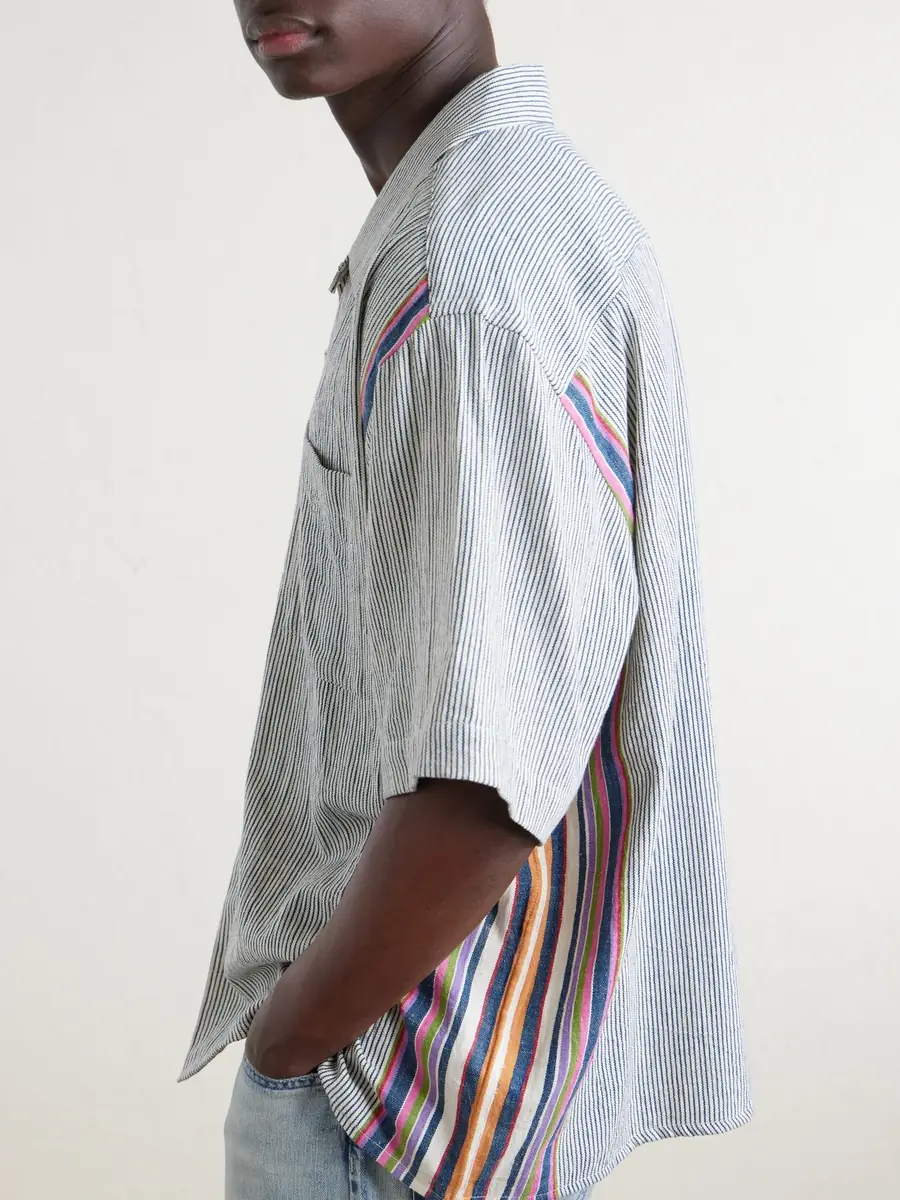 Kardo Rohit Convertible-Collar Cotton Shirt - Men | Thumbnail 5 Kardo Rohit Convertible-Collar Cotton Shirt - Men | Thumbnail 5