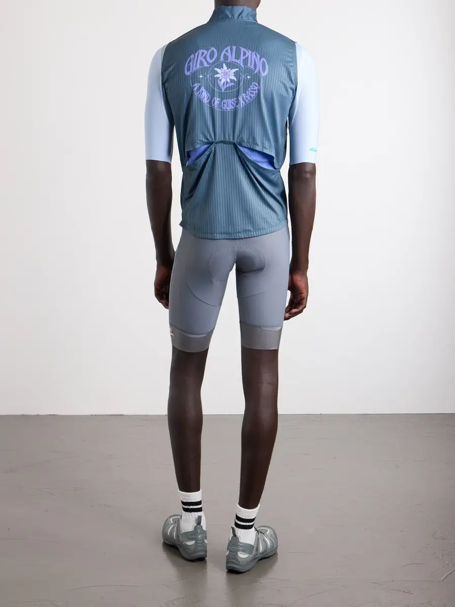 A Kind Of Guise Basso Giro Alpino Logo-Print Shell Cycling Gilet - Men | Thumbnail 4 A Kind Of Guise Basso Giro Alpino Logo-Print Shell Cycling Gilet - Men | Thumbnail 4