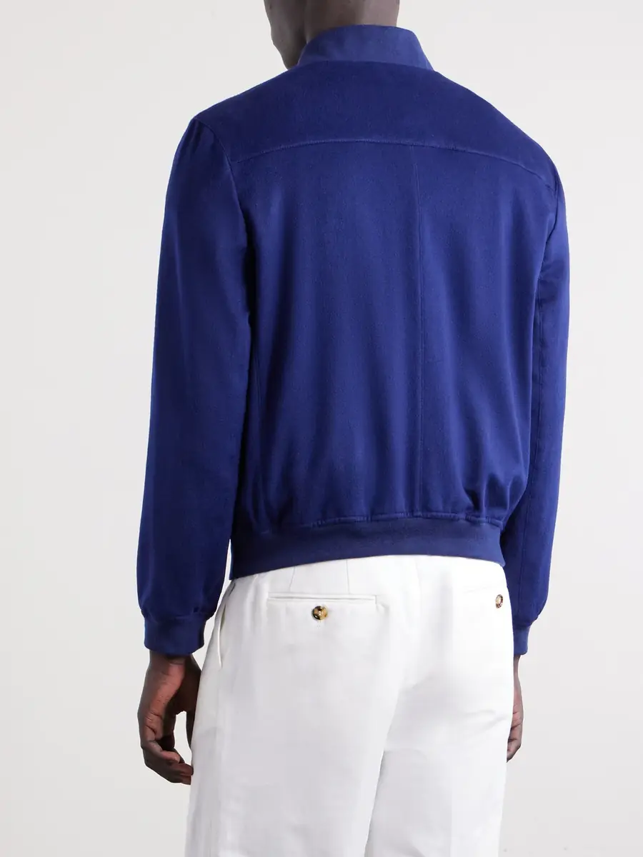 Brunello Cucinelli Cashmere Bomber Jacket - Men | Thumbnail 4 Brunello Cucinelli Cashmere Bomber Jacket - Men | Thumbnail 4