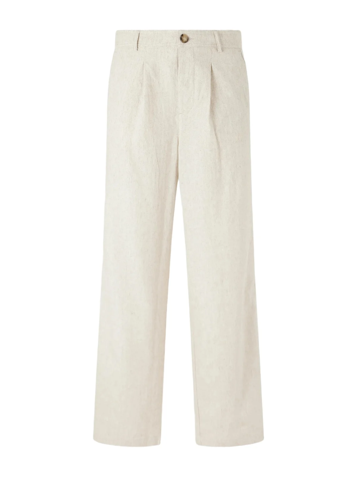 Cotton and Linen-Blend Drawstring Trousers - Men Cotton and Linen-Blend Drawstring Trousers - Men