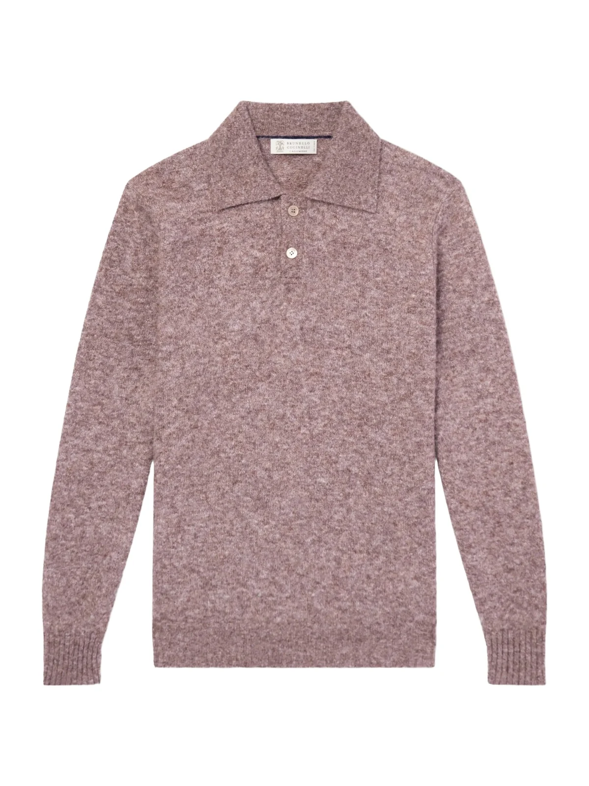 Alpaca-Blend Polo Sweater - Men Alpaca-Blend Polo Sweater - Men