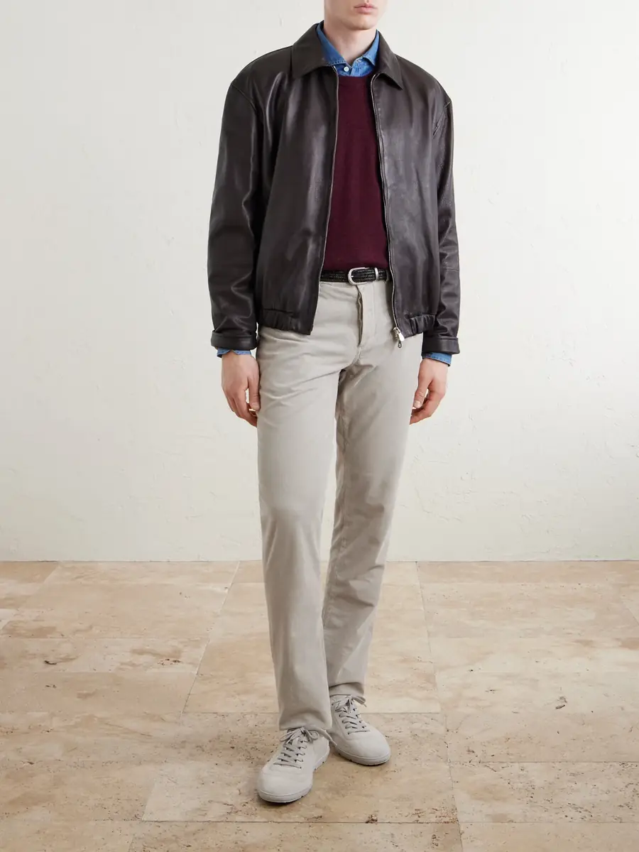 Brunello Cucinelli Straight-Leg Cotton-Corduroy Trousers - Men | Thumbnail 2 Brunello Cucinelli Straight-Leg Cotton-Corduroy Trousers - Men | Thumbnail 2
