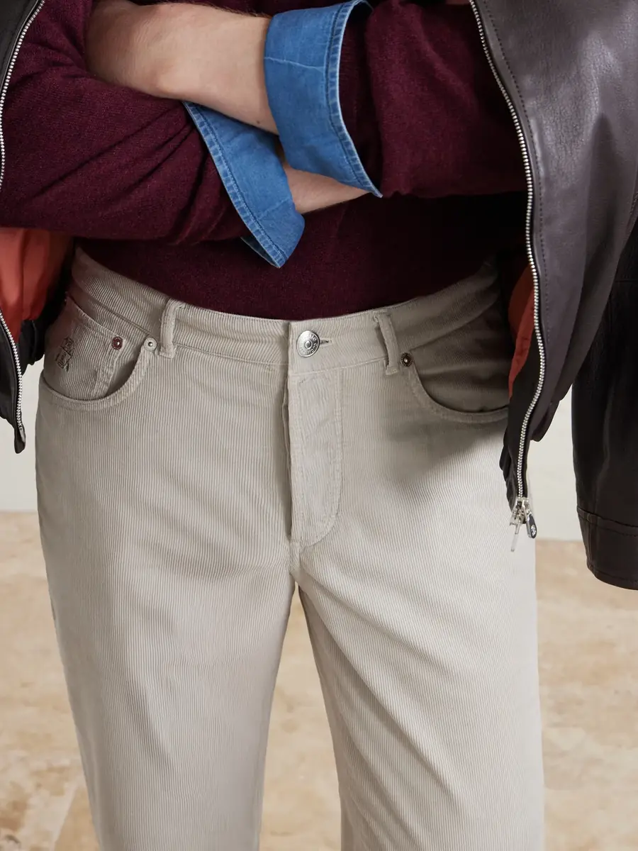 Brunello Cucinelli Straight-Leg Cotton-Corduroy Trousers - Men | Thumbnail 5 Brunello Cucinelli Straight-Leg Cotton-Corduroy Trousers - Men | Thumbnail 5