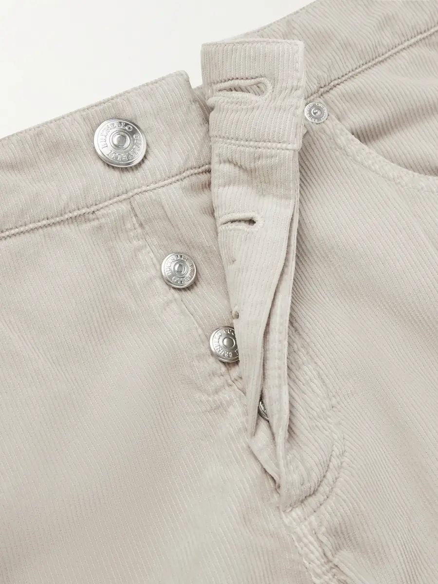 Brunello Cucinelli Straight-Leg Cotton-Corduroy Trousers - Men | Thumbnail 6 Brunello Cucinelli Straight-Leg Cotton-Corduroy Trousers - Men | Thumbnail 6