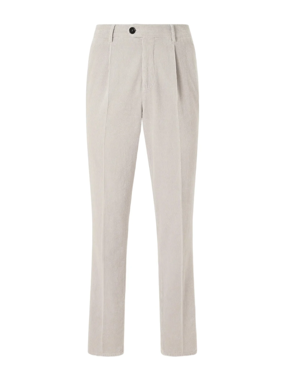 Tapered Pleated Cotton-Corduroy Trousers - Men Tapered Pleated Cotton-Corduroy Trousers - Men