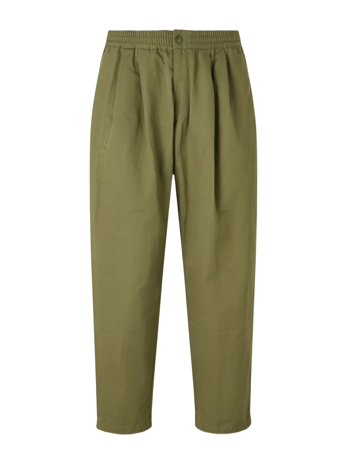 Wide-Leg Cotton and Linen-Blend Twill Trousers - Men Wide-Leg Cotton and Linen-Blend Twill Trousers - Men
