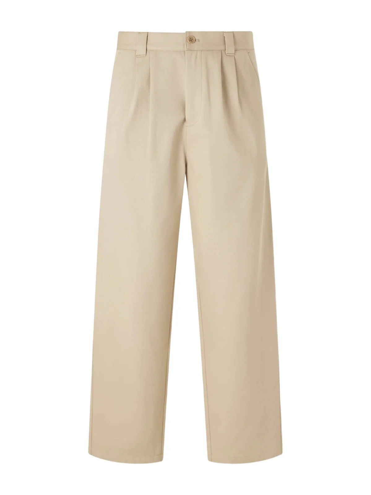Ricky Straight-Leg Pleated Organic Cotton Trousers - Men Ricky Straight-Leg Pleated Organic Cotton Trousers - Men