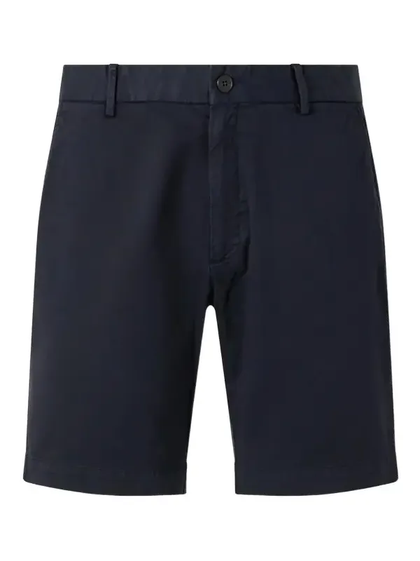 Straight-Leg Garment-Dyed Cotton-Blend Twill Chino Shorts - Men