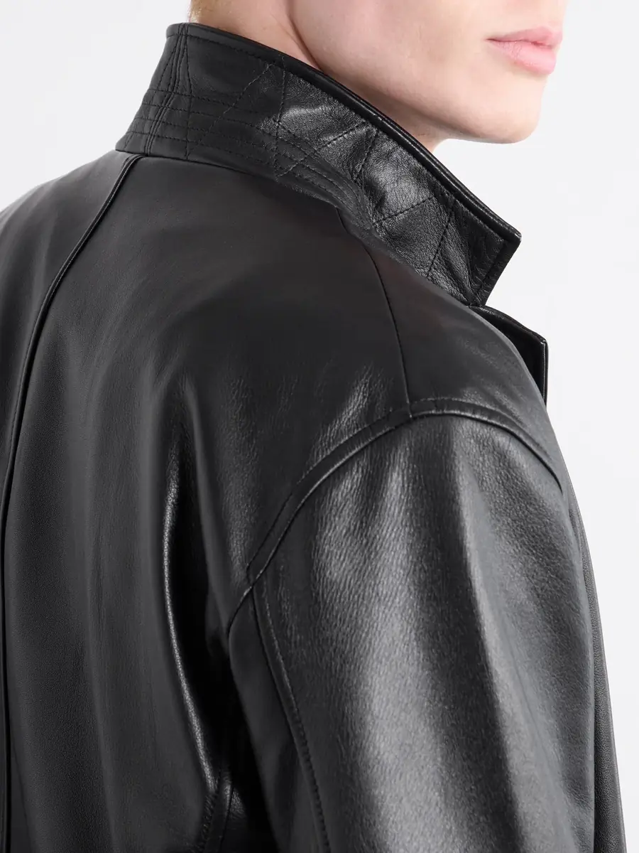 Golden Bear Notched Lapel Leather Blazer - Men | Thumbnail 5 Golden Bear Notched Lapel Leather Blazer - Men | Thumbnail 5